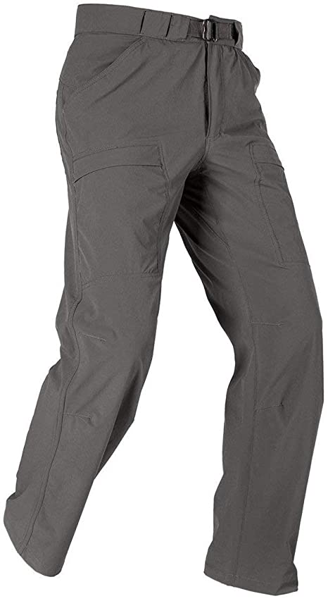 FREE SOLDIER Men's Outdoor Cargo Hiking Pants Lightweight Waterproof Quick Dry Tactical Pants Nylon Spandex