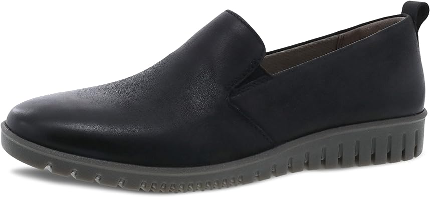 Dansko Women's Linley Lightweight Loafer - Leather Uppers and Blown Rubber Outsoles are Durable and Flexible - Versatile Casual to Dressy Footwear
