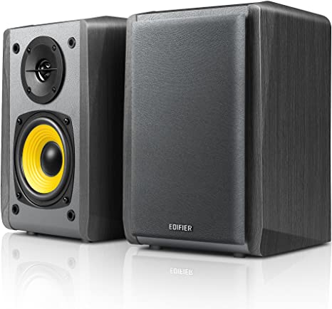 Edifier R1010BT 4" Active Bluetooth Bookshelf Speakers - 2.0 Computer Speaker - Powered Studio Monitor (Pair)