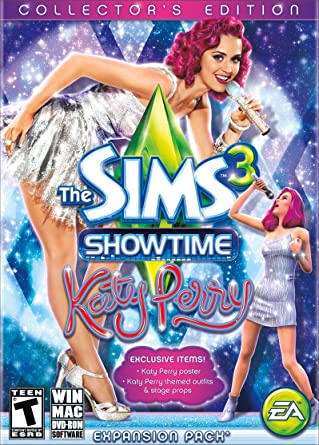 The Sims 3: Showtime - Katy Perry Collector's Expansion Pack Edition - PC