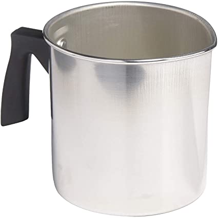 Candle Wax Pouring Pitcher Pot: Wax Melting Pot with Drip-Free Spout & Burn-Safe Handle