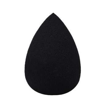 Yoyorule 1PC Water Droplets Soft Beauty Makeup Sponge (Black)