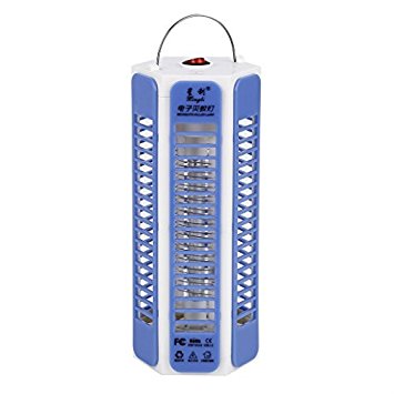 Bug Zapper Electronic Insect Killer LESHP Powerfu Light-Control Electric Mosquito Fly Bug Killer, Fly Zapper, Mosquito Killer with Trap Lamp for Standing or Hanging Indoor or Outdoor(Blue)