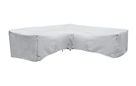 Protective Covers Inc. Modular Sectional Sofa Cover, Corner Piece, 40" W x 40"D x 32"H, Gray