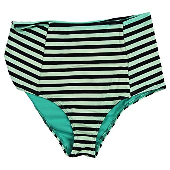 Anemone Women's Smooth High Waisted Swimsuit Bottoms