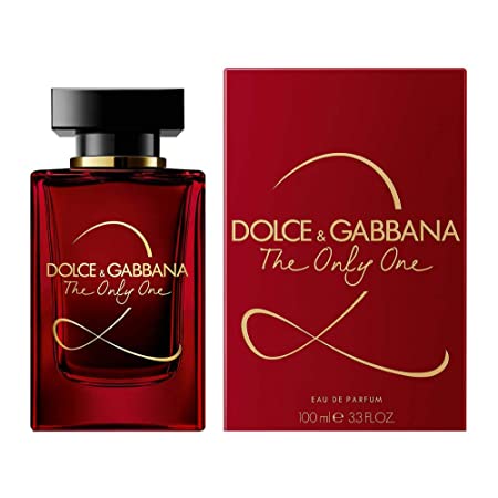 Dolce & Gabbana The Only One 2 For Women Eau De Parfum Spray, red , 3.4 Ounce ( New 2019)