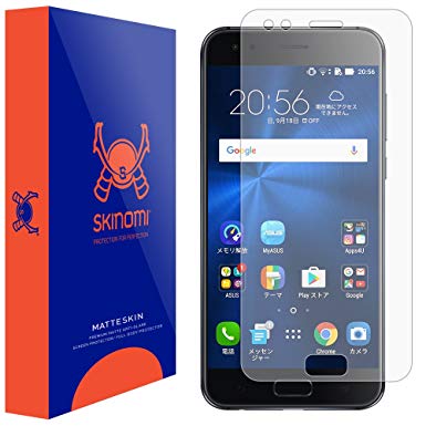 Asus Zenfone 4 Screen Protector (2017), Skinomi MatteSkin Full Coverage Screen Protector for Asus Zenfone 4 Anti-Glare and Bubble-Free Shield