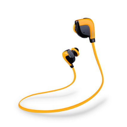 Dacom Wireless Bluetooth V41 Sports Jogger Runner Stereo Earphones for Smartphones Orange
