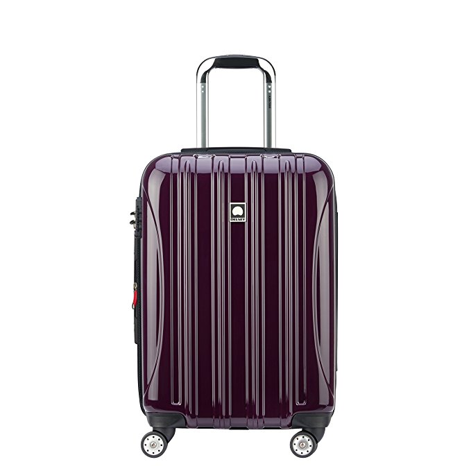 Delsey Luggage Helium Aero Carry-On Spinner Trolley