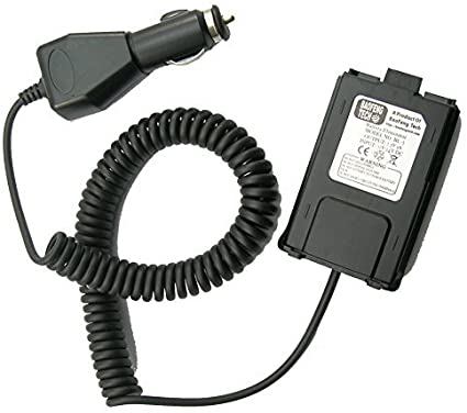 BaoFeng BL-5 12V Battery Eliminator for BF-F8HP, UV-5X3, and UV-5R Radios