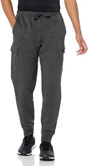 Amazon Essentials Mens Cargo Fleece Jogger Sweatpant