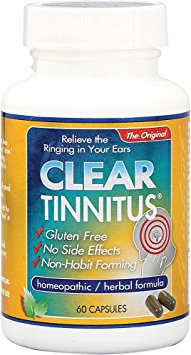 CLEAR PRODUCTS CLEAR TINNITUS, 60 CAP (4 Pack)