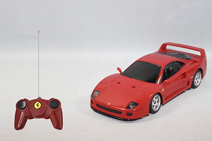 Radio Remote Control 1/24 Scale Ferrari F40 Licensed RC Model Car (Red)