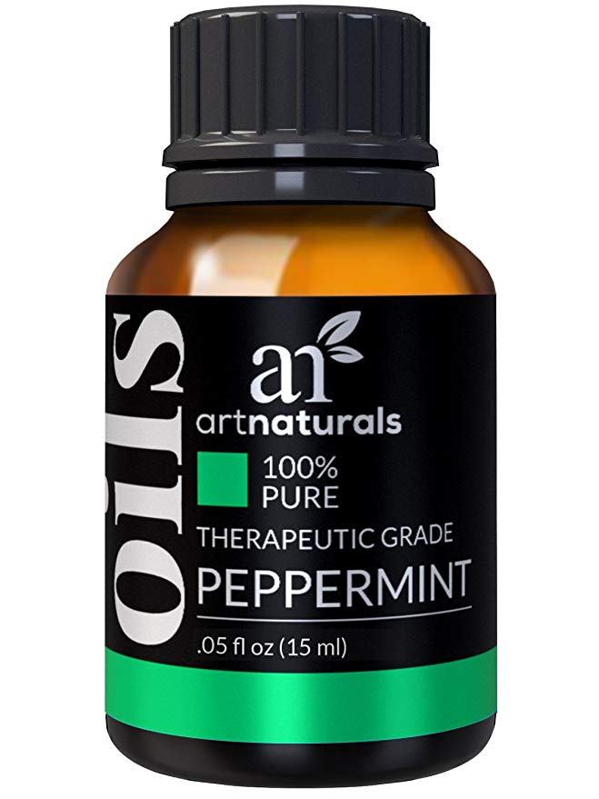 ArtNaturals 100% Pure Peppermint Essential Oil - (.5 Fl Oz / 15ml) - Natural Premium Therapeutic Grade Mentha Peperita - Fresh Scent for Home and Work, Perfect to Repel Mice and Spiders