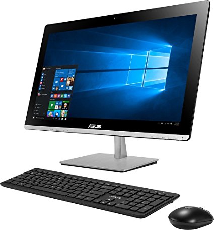 ASUS 23" FHD Touchscreen High Performance All-In-One Computer, Intel Quad Core i5-6400T Up to 2.8GHz, 8GB DDR4, 1TB HDD, DVDRW, WiFi, Webcam, Bluetooth, USB 3.0, Windows 10(Certified Refurbished)