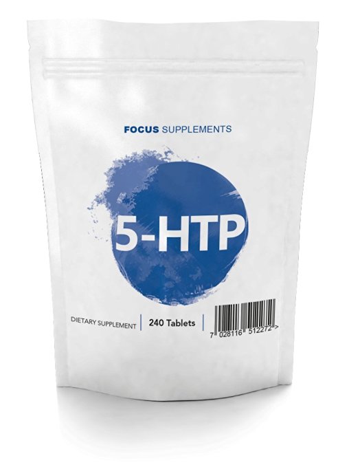 5-HTP - 100mg Tablets - Manufactured in ISO Licensed Facilities (240 Tablets)