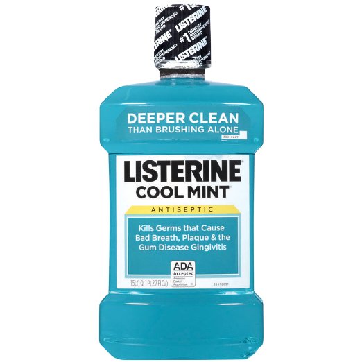 Listerine Antiseptic Mouthwash Cool Mint 15 Liters