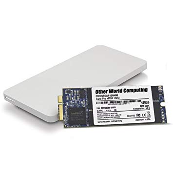 OWC 1.0TB Aura Pro 6G SSD and Envoy Pro Upgrade Kit for 2012-2013 MacBook Pro with Retina Display (OWCS3DAP12KT01)