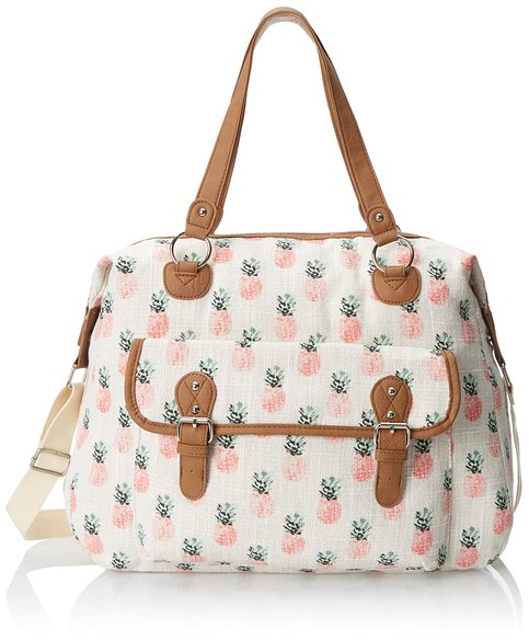 Wild Pair Printed Duffle Bag with Front Pocket