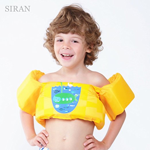 Siran Toddler Life Jacket Baby Swim Float Kids Swim Life Vest/Kids Swimming Floats Vest for Kids-Flotation Device 30-50 lbs