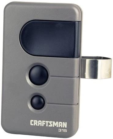 Craftsman 139.53753 Sears Garage Door Remote - for Operators with a PURPLE Program/Learn Button 315 MHz