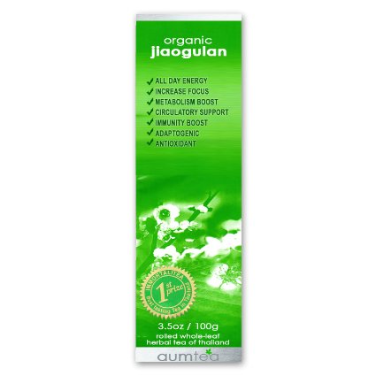 100g (3.5oz) Organic 100% Loose Leaf Jiaogulan Herbal Tea