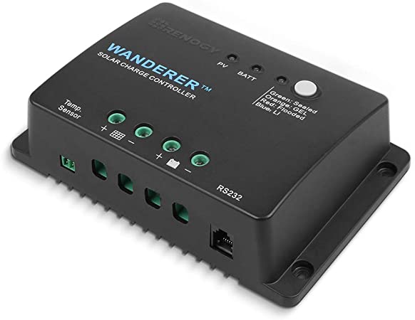 Renogy Wanderer Li - 30A PWM Negative-Ground Charge Controller