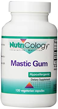 Nutricology Mastic Gum, 120 Vegetarian Capsules