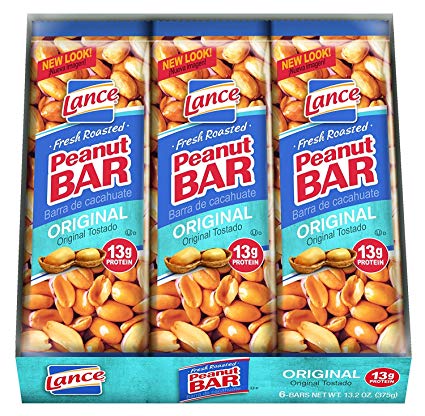 Lance Peanut Individually Wrapped Bars - Pack of 24