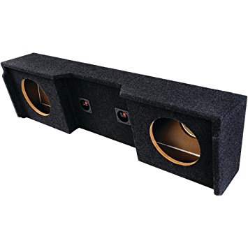 Bbox A152-12CP Extended Cab Dual 10" Down Firing Subwoofer Enclosure (Charcoal)