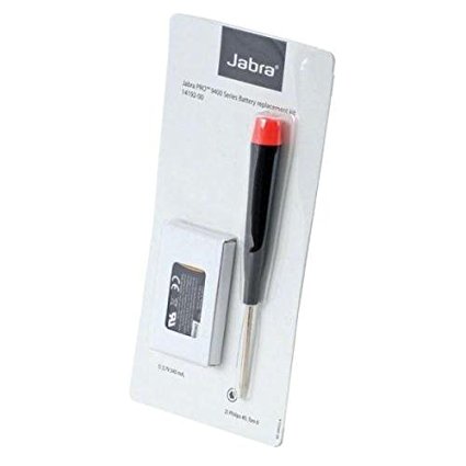 Jabra Spare Battery Kit for Jabra PRO 9450, 9460, 9470 | Logitech BH970 Wireless Headset, 14192-00