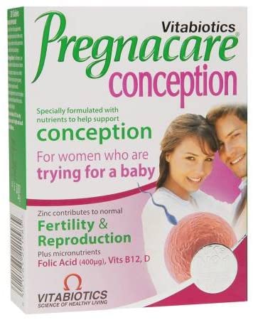 Vitabiotics Pregnacare Conception Fertility & Reproduction, Tablets - 3PC