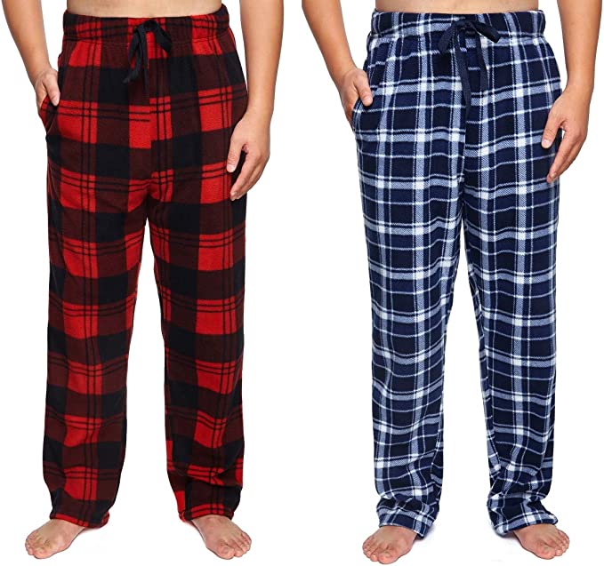 Sova Men's Combo Pack Ultra Comfy Fit Micro Fleece Pajama Pants