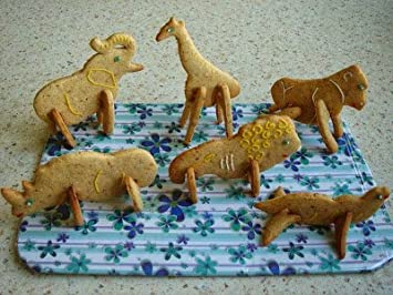 12 Piece 3-D Big Top Circus Animal Cookie Cutter Set