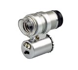 SE MW10087L Mini 16x Microscope with Illuminator
