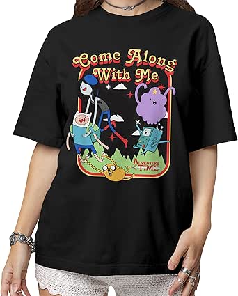 Cartoon Network Adventure Time Come Along with Me Mens and Womens T-Shirt