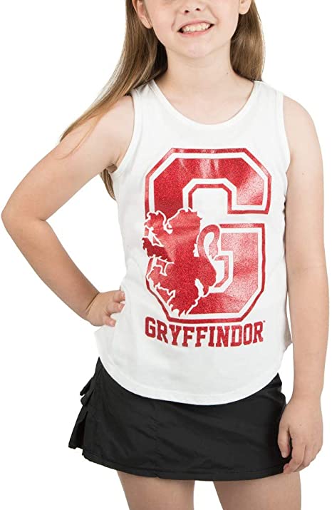 Youth Girls' Harry Potter Gryffindor Glitter Print Tank Top