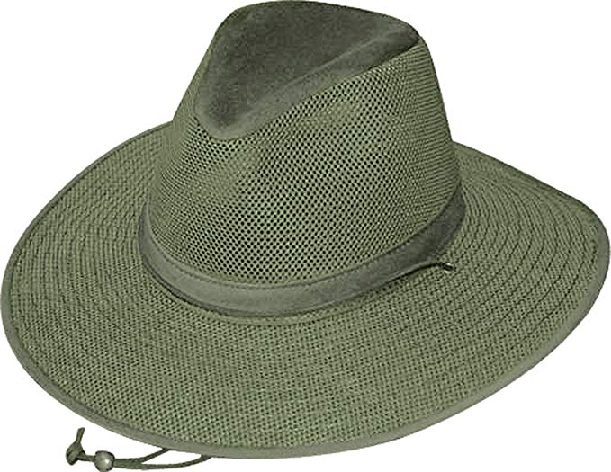 Henschel Crushable Soft Mesh Aussie Breezer Hat