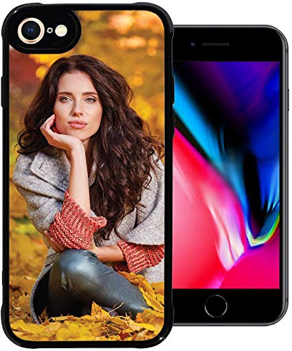 PixCase i8 / i7 (4.7 inch) – Picture Frame Case – Compatible with Apple iPhone 8 and 7 – DIY – Insert Your Own Photos or Create Custom Designs Online – Change Anytime – Shock Absorbing Protection