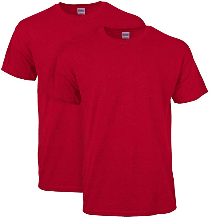 Gildan Men's Heavy Cotton T-Shirt, Style G5000, 2-Pack