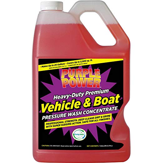 Purple Power Heavy-Duty Vehicle and Boat Pressure Wash Concentrate