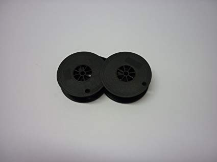 Swartz Ink Products-Brother Webster XL500 Typewriter Ribbon, Compatible, Black, Twin Spool