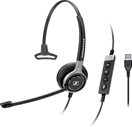 Sennheiser Century SC 630 USB ML Premium Single-Sided Wired Headset (504552)