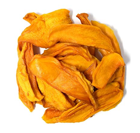 Anna and Sarah Organic Dried Mango 1 Lb , No Sugar Added Natural Snacks