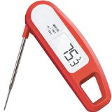Ultra Fast and Accurate Splash-Resistant High-Performance Digital FoodBBQ Thermometer - Lavatools Thermowand Chipotle
