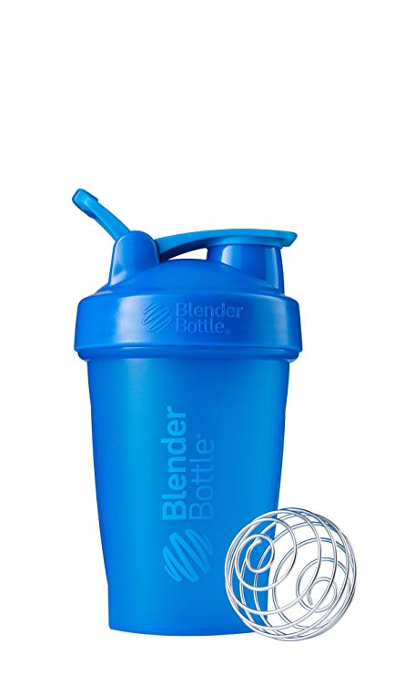 BlenderBottle Classic Loop Top Shaker Bottle, 20-Ounce, Cyan/Cyan