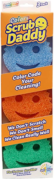 Scrub Daddy Color Sponge (3 Pack)