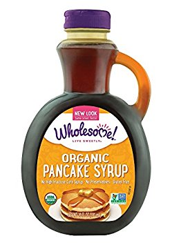 Wholesome Sweeteners Organic Pancake Syrup, Original, 20 Ounce