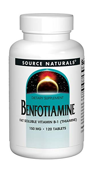 Source Naturals Benfotiamine 150mg, 120 Tablets