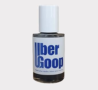 (New 1oz Size) Uber Goop Dark Grey Dishwasher Rack Coating/Glue (Bottle only)